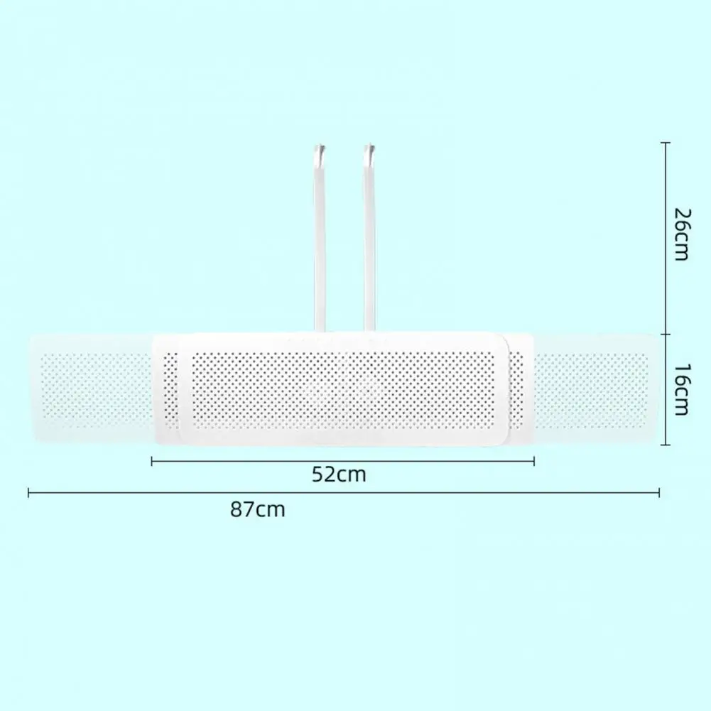 

52-87cm Retractable Air Conditioner Wind Deflector Adjustable Anti-Direct Blowing AC Windshield Baffle Universal Wind Diverter