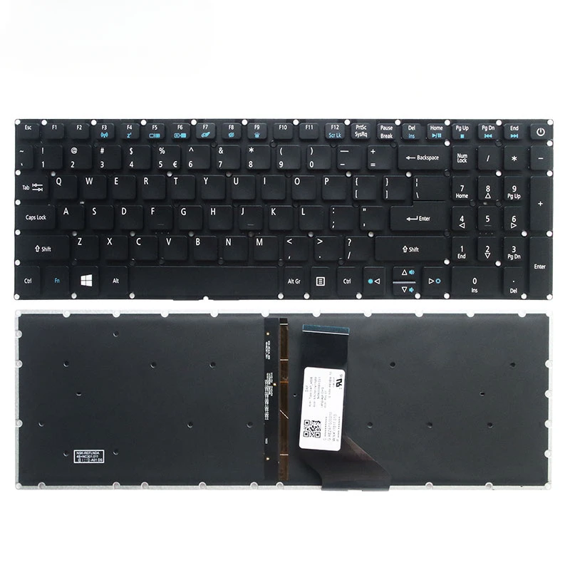 Replacement US Keyboard for Acer Aspire 3 A315 Series A315-21 A315-21G A315-31 A315-32 A315-33 A315-41 A315-51 A315-53