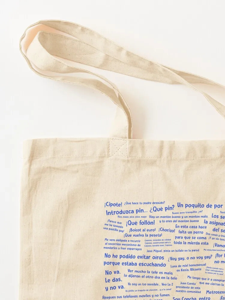 عبارات هنا لا يوجد أحد على قيد الحياة (حروف زرقاء) حمل الحقائب الفاخرة حقيبة نسائية حمل حقيبة امرأة المتسوق حقيبة المتسوق #3