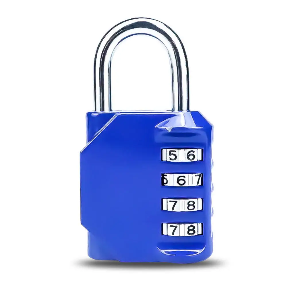 Combination Padlock 1PCS Password Locks 4 Digit Waterproof Outdoor Lock For Door Suitcase Bag Package Cabinet Locker Window