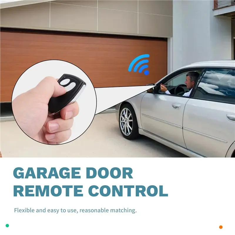 Garage Door Remote Control, 2 Channel, 433.9MHz, 30m Range, for Homepilot, RolloPort S1/S2 SX5, Rademacher