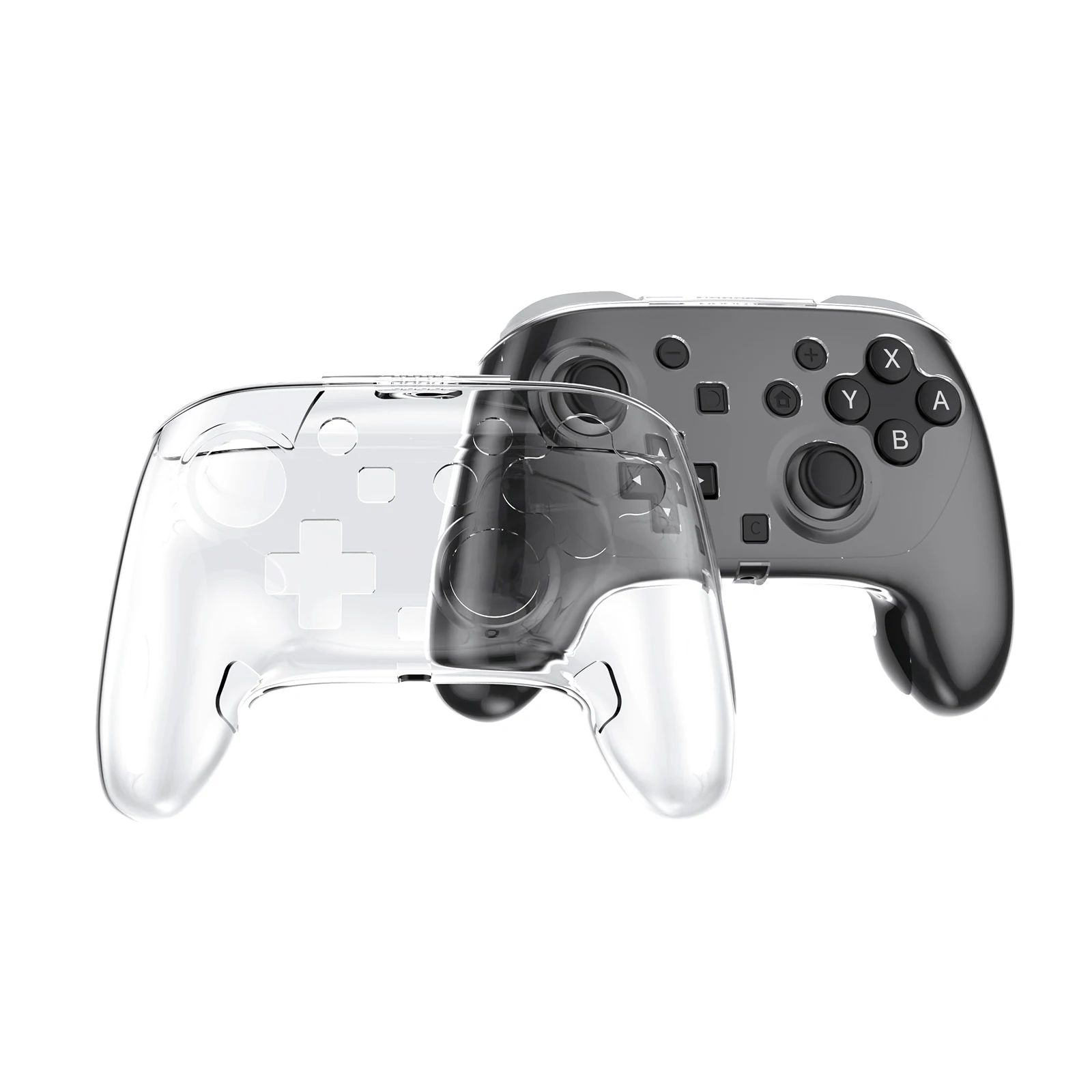 

Transparent PC Crystal Protective Case for Switch 2 PRO Controller Case Anti-Scratch Gamepad Cover Shell for NS2 PRO