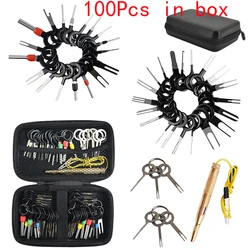 Auto Terminal Removal Tools Kit Sleutels Voor Reparatie Auto Pluggen Extractie Elektrische Bedrading Krimp Connector Pin Trekkers