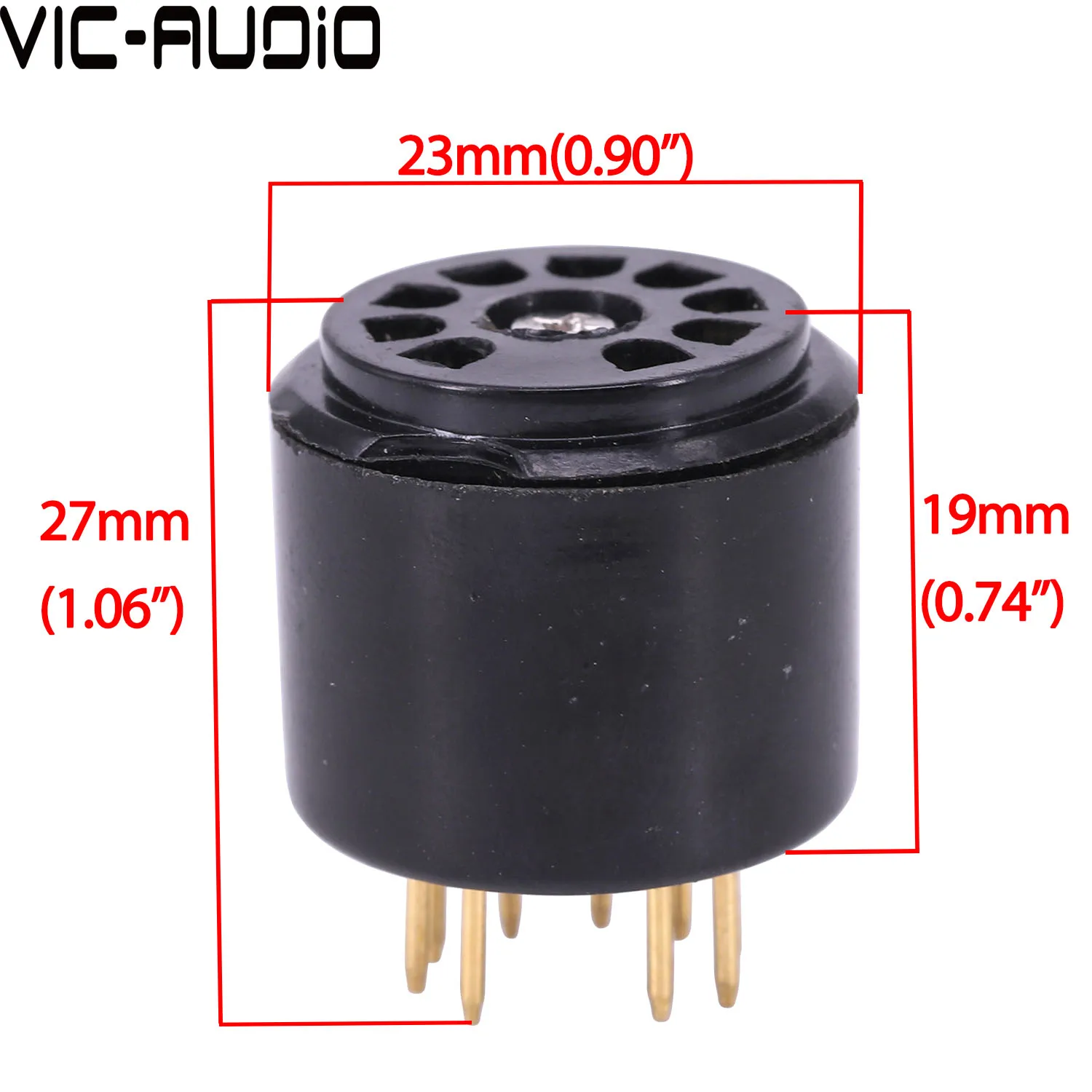 موفر اختبار مأخذ أنبوبي لديي ، مكبر صوت ، HIFI ، 9Pin ، 12AX7 ، ECC82 ، ECC83 ، 12AU7 ، 6DJ8 ، 1