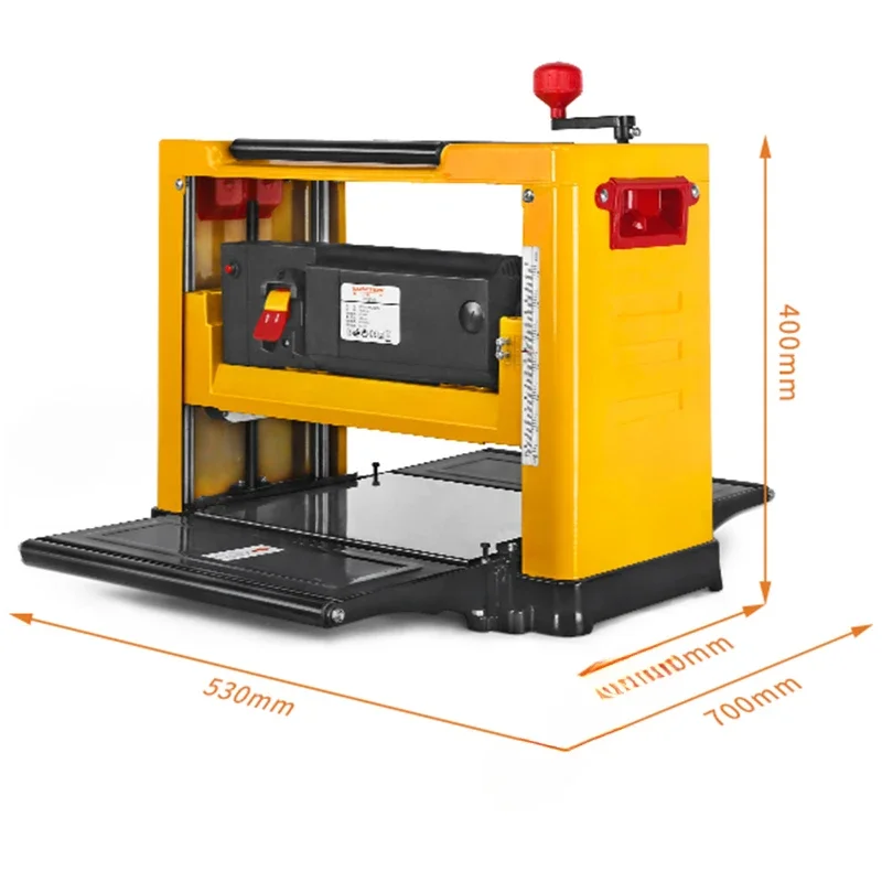 Portable Woodworking Planing Machine 2000W 13 Inch Electric Wood Thicknesser Planer Multi-function