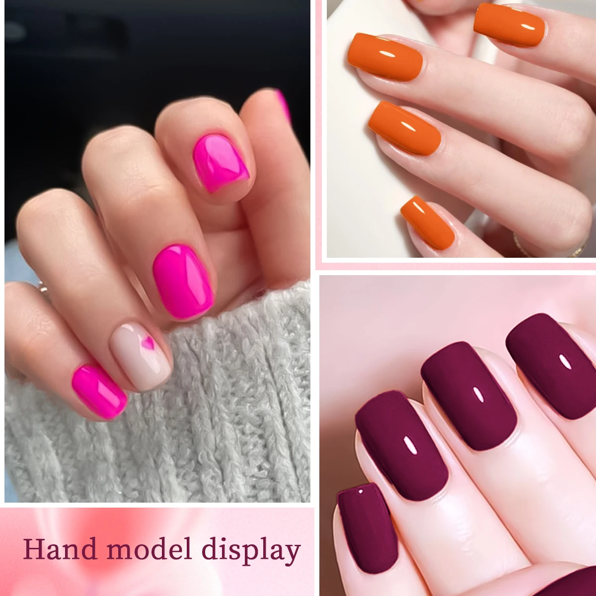 9-Farben-Gel-Nagellack, trendige Herbst-Milchtee-braune Nagelgel-Sets, modisch und geeignet für Salon-DIY-Nagelkunst