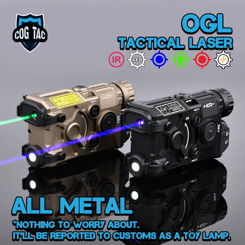 

OGL PEQ Hunting All Metal Eotec OGL Red Green Blue Surefir M300 M600 Flashlight 600lm NGAL DBAL MAWL Perst 4 Accessories