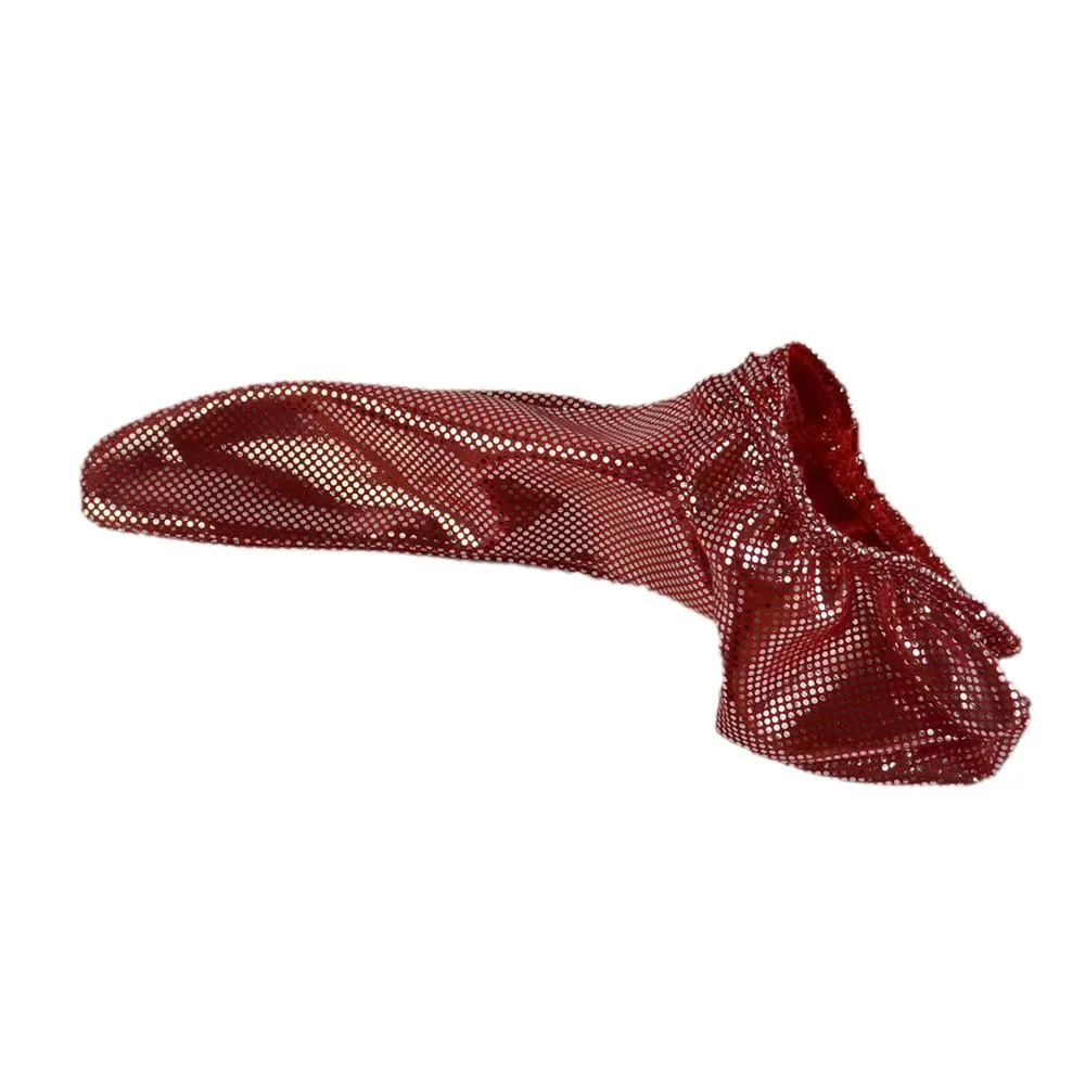 Ropa interior Sexy para hombre, bolsa de pene con bulto, manga larga, tanga antideslizante, suspensorio, cubierta de funda de pene, pantalones en T