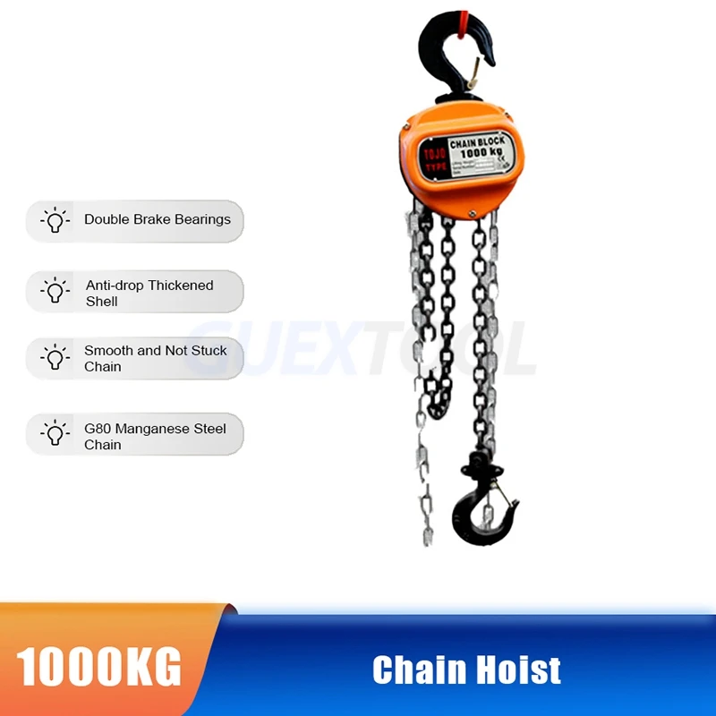 6ton Triangular Chain Hoist Manual Inverted Chain Small Crane Lifting 3/6Meter Lift Portable Manual Lever Block Lifting