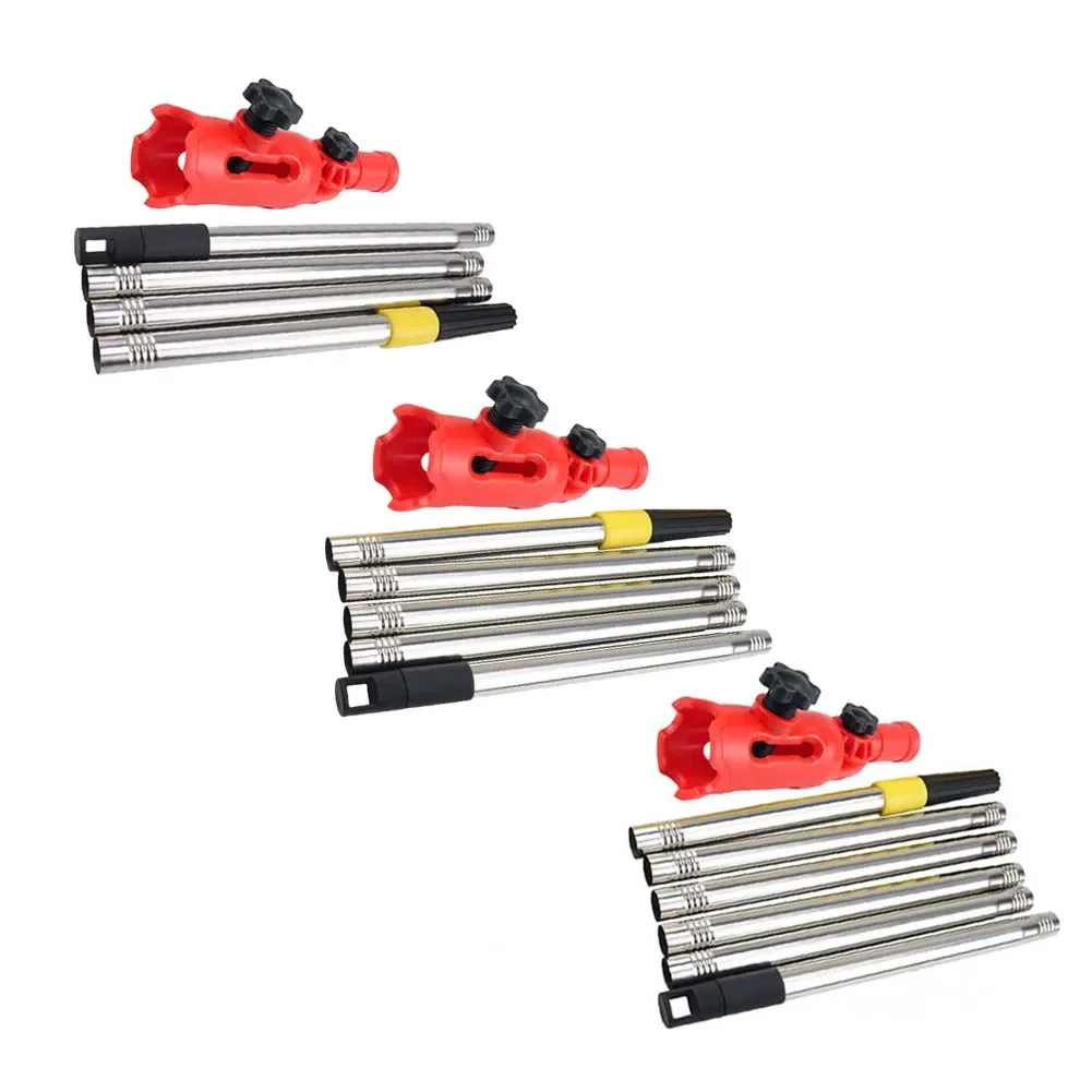 Paint Brush Extender Paint Roller Extension Pole Clamping Tool Telescopic Rod Paint Handle Tool For Painting The Ceiling