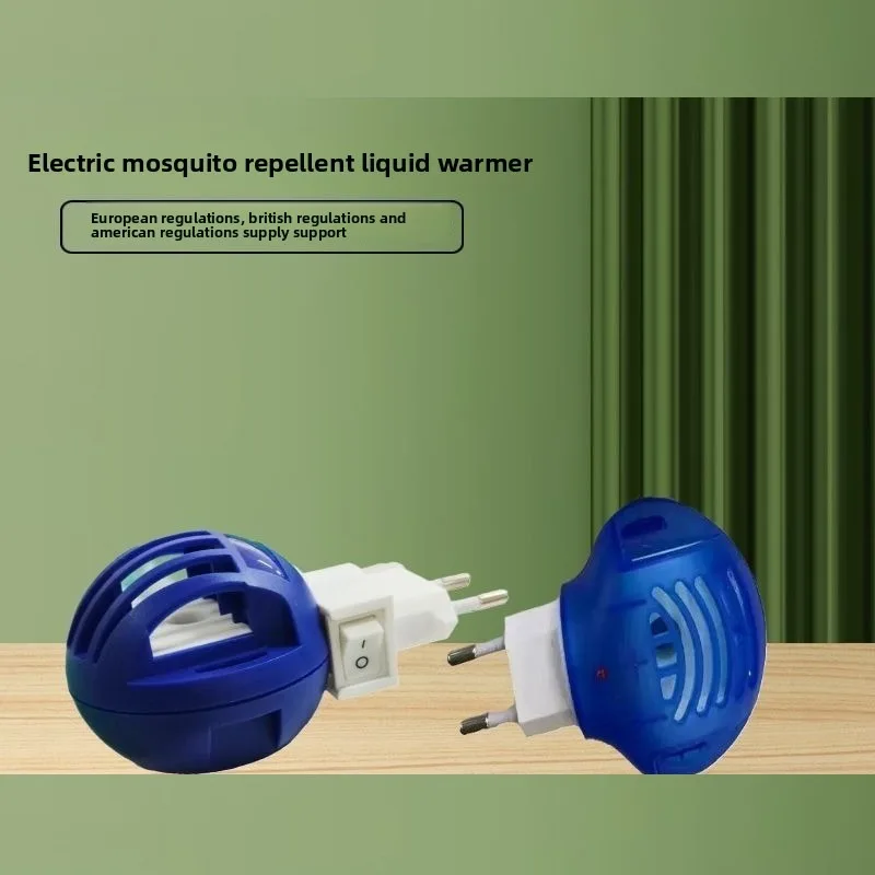 Repelente de Mosquitos Eléctrico Estándar Europeo, Calentador de Líquido de Doble Uso, Mata Mosquitos, Diseño Ligero con Enchufe Doméstico