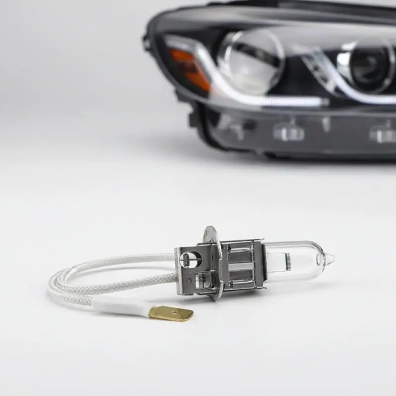 H3 Halogen Headlight Bulb High Cost Performance 12V 24V Universal for Car Truck Headlight Replacement