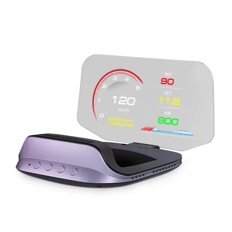 Speedometer Clock Latest C3 Head Display Intelligent Instrument LCD Obd+GPS+Navigation Speedometer Water Temperature Fuel Consum