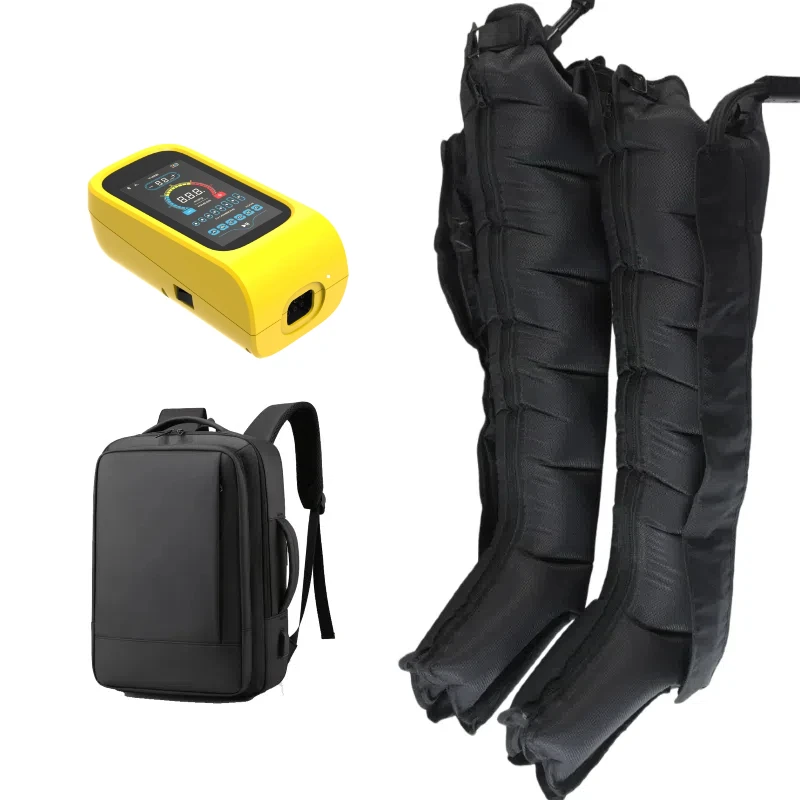 Air Compression Leg Recovery Massage Boots Pneumatic Pressure Massager for Sports Fatigue Relief and Daily Leg Comfort
