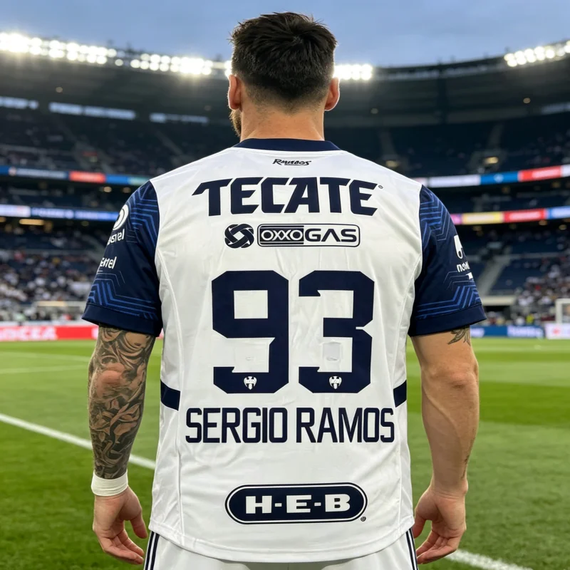 Camiseta de Fútbol Monterrey 2026, Nueva, Impresa en 3D, para Hombre y Mujer, de Secado Rápido, Transpirable, para Familia y Niños