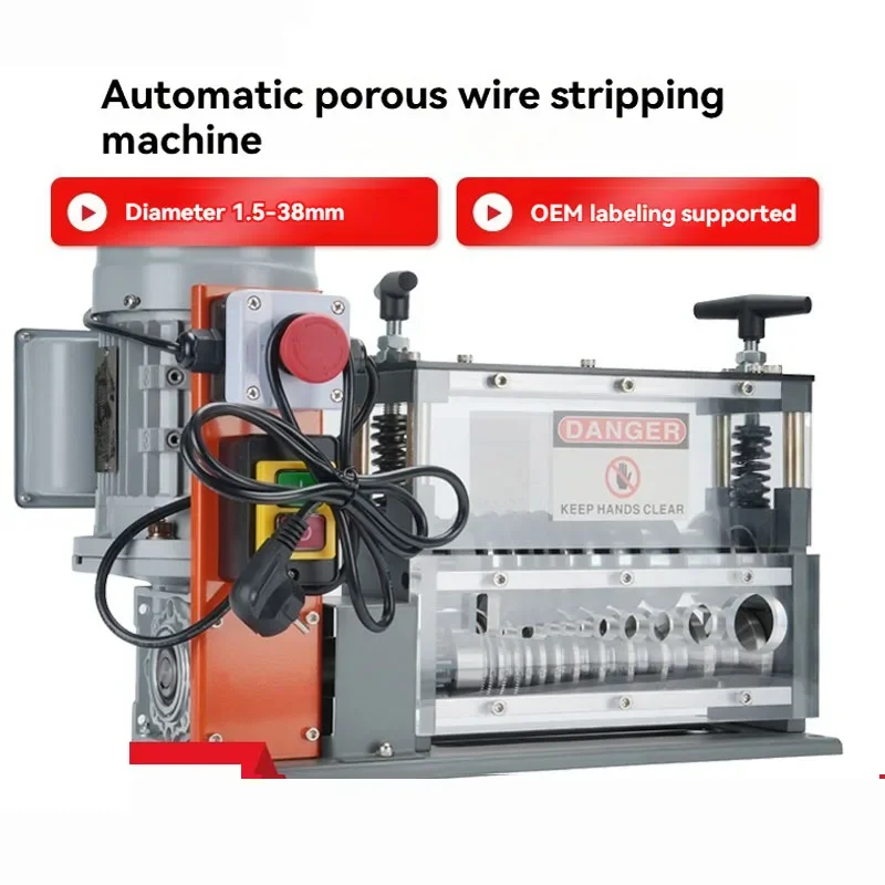 1pc Waste Copper Wire Stripping Machine for Household Use 220v Wire Stripping Machine, Electric Wire Stripping Machine,