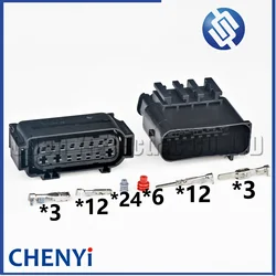 15 Pin Auto connector Car front bumper radar sensor harness plug 1564456-1 7590356-05 1564457-1 1564460-1 7590363-02 1564461-1