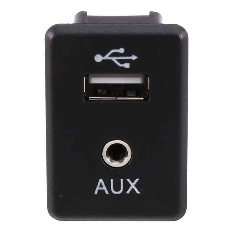 Dual Interface Module 795405024 28023-DF60A USB+ AUX Auxiliary Audio Plug For Nissan Qashqai Tiida Sylphy USB Charge Port-A54R