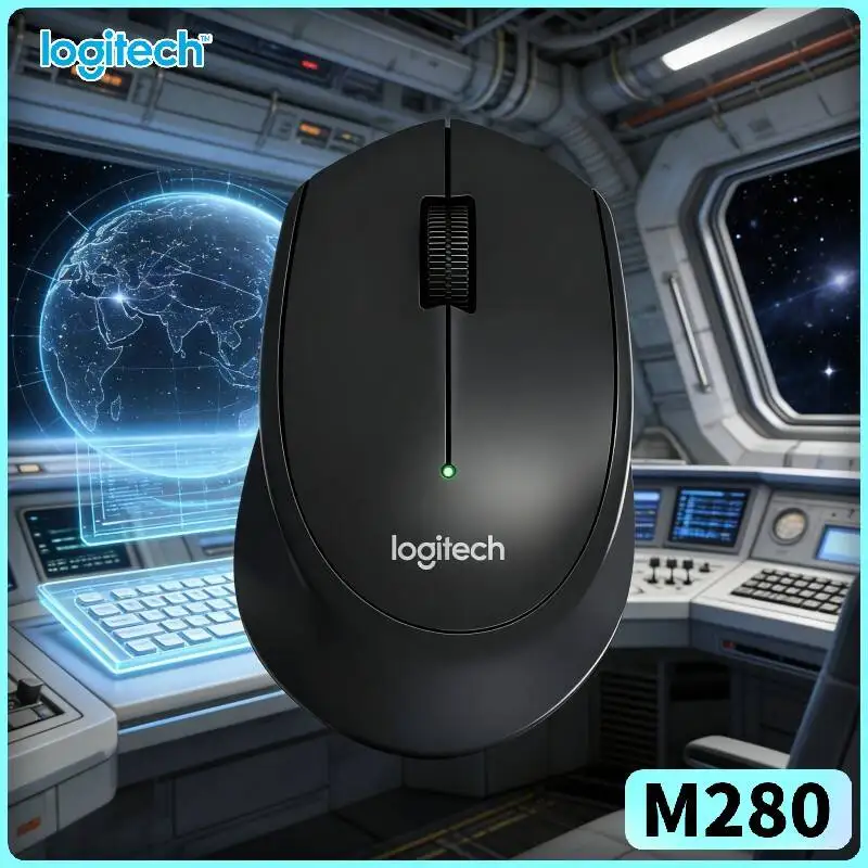 Logitech M280 Wireless Mouse Mini Slim Casing 10m Range 1000 DPI Precise Target Tracking Reliable 18-Month Battery