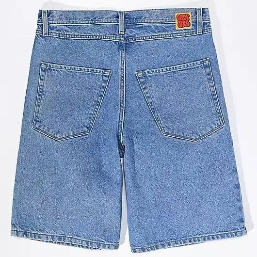 Short en denim de skateboard classique pour homme, short en jean délavé, rétro, monochrome, document décontracté, pantalon de cinq minutes, cargo Y2k, été