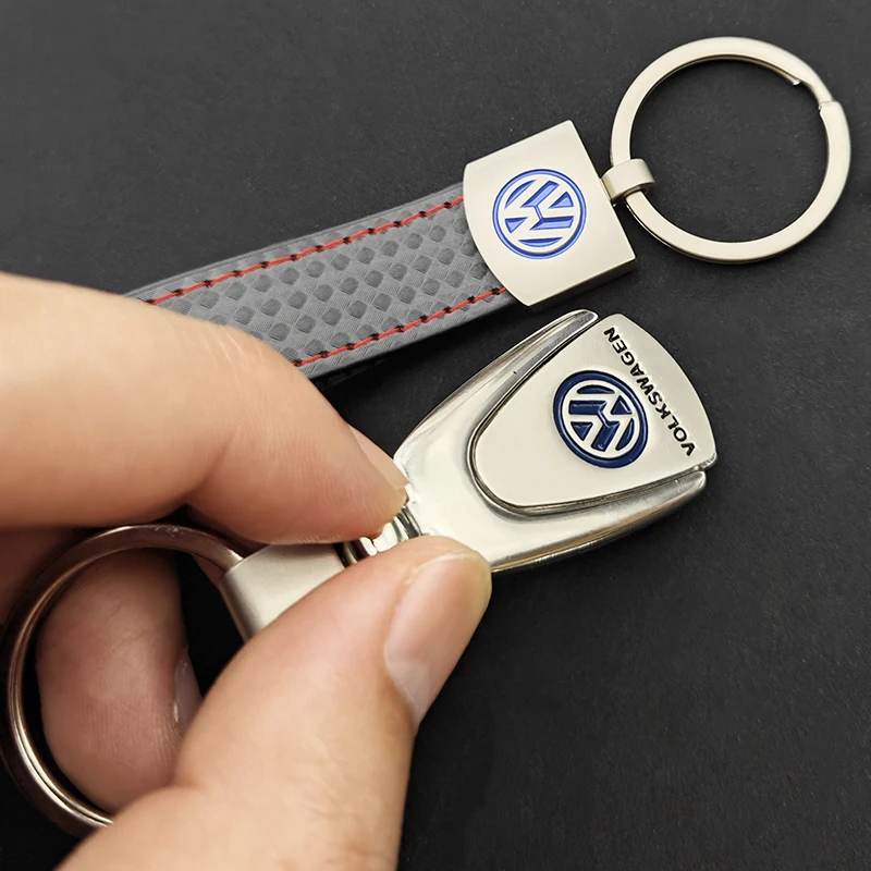 ثلاثية الأبعاد VW سيارة معدنية شعار المفاتيح ل Volkswagen شيروكو شاران جولف باسات تيجوان بولو بيتل MK3 MK4 MK5 MK6 MK7 SR32 كيرينغ