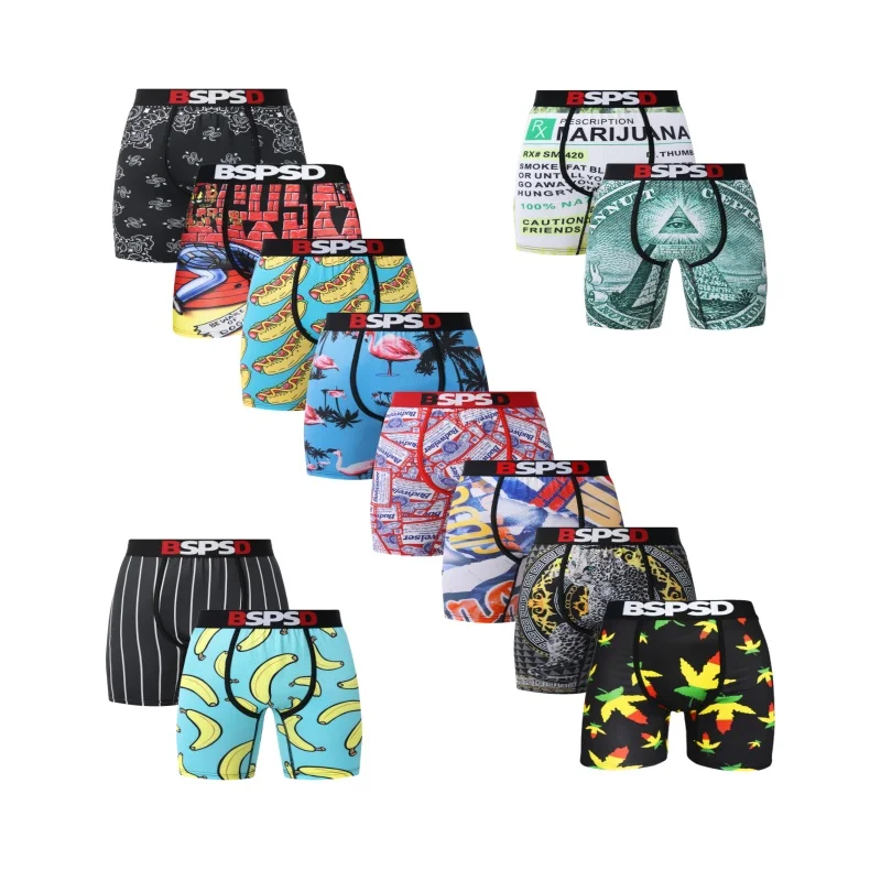 

Мужское нижнее белье, боксеры, дышащие и впитывающие пот мужские трусы для плавания, большие размеры S-XXL, мужские трусы, сексуальные мужские боксеры