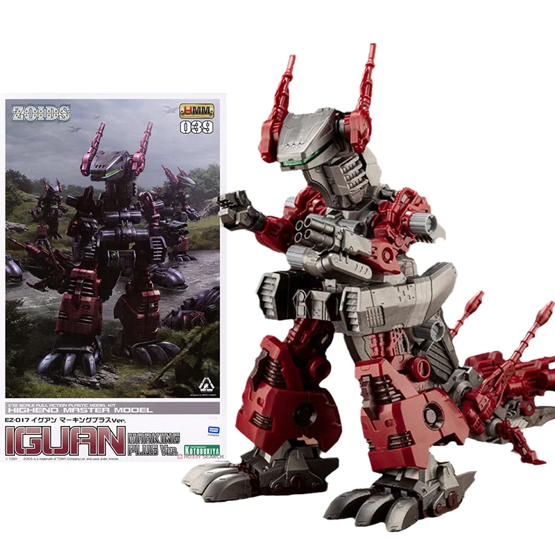 

Original ZOIDS ZD158 HMM 1/72 EZ-017 Iguan Anime Action Figure Assembly Model Toys Collectible Model Ornament Gifts for Children