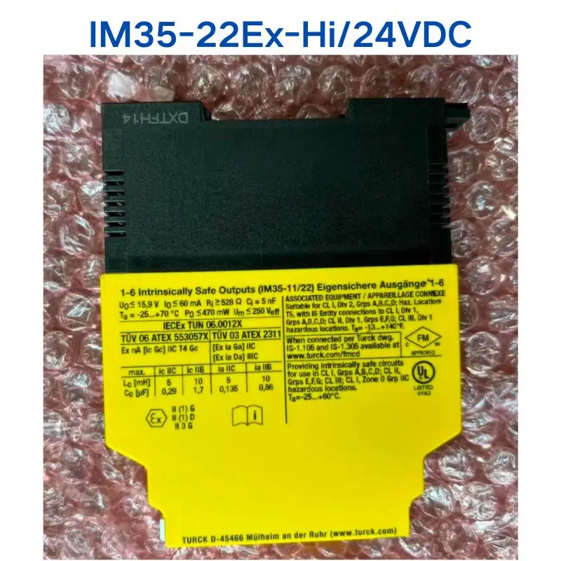 Second-hand test OK Safety relay  IM35-22Ex-Hi/24VDC
