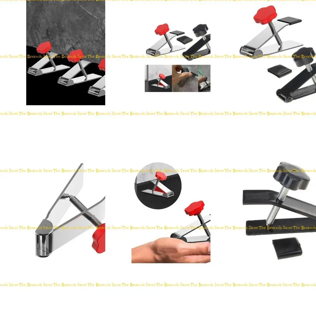 

12pf Регулируемая плиточная плитка регулятор высоты высоты DIY DIY Проецирует сталь