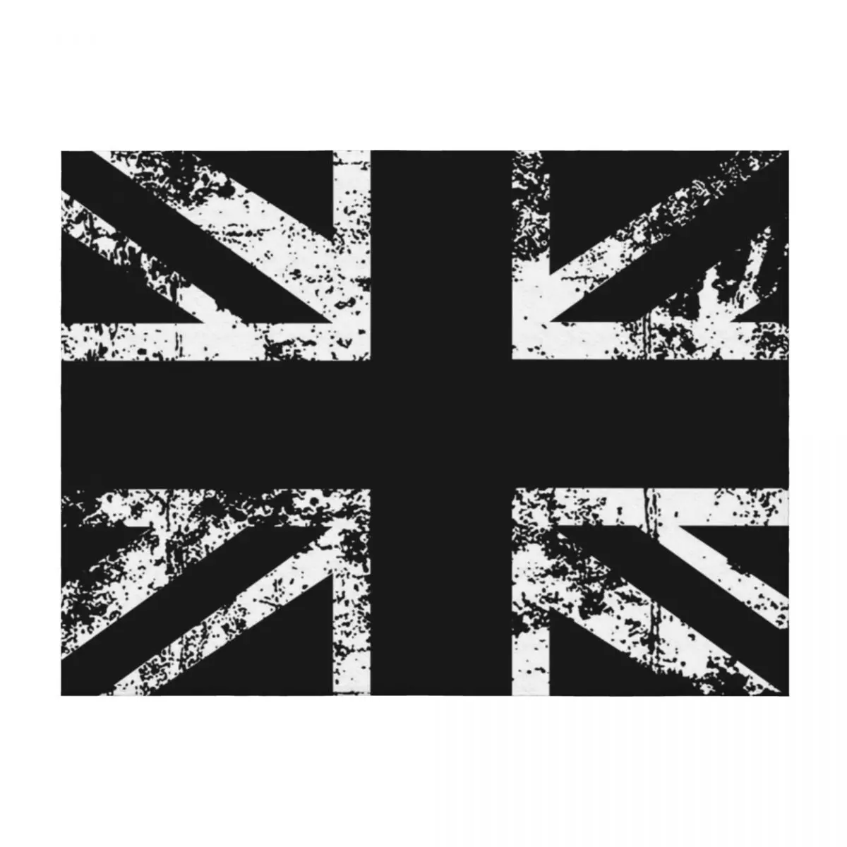 

United Kingdom Black Flag Throw Blanket Vintage Luxury St blankets ands Blankets For Bed Blankets