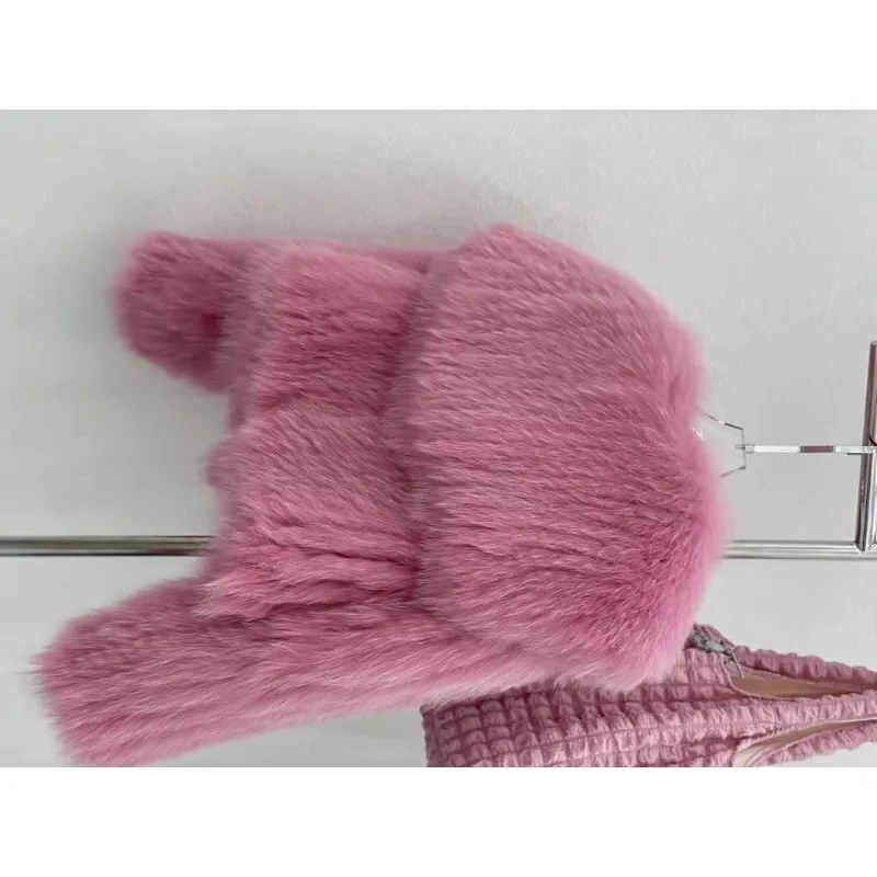 高級高品質ふわふわファーのコート レディース 冬用 暖かい ショート丈 フェイクファー ジャケット ラペルカラー フェイクフォックスファー アウターウェア トレンド