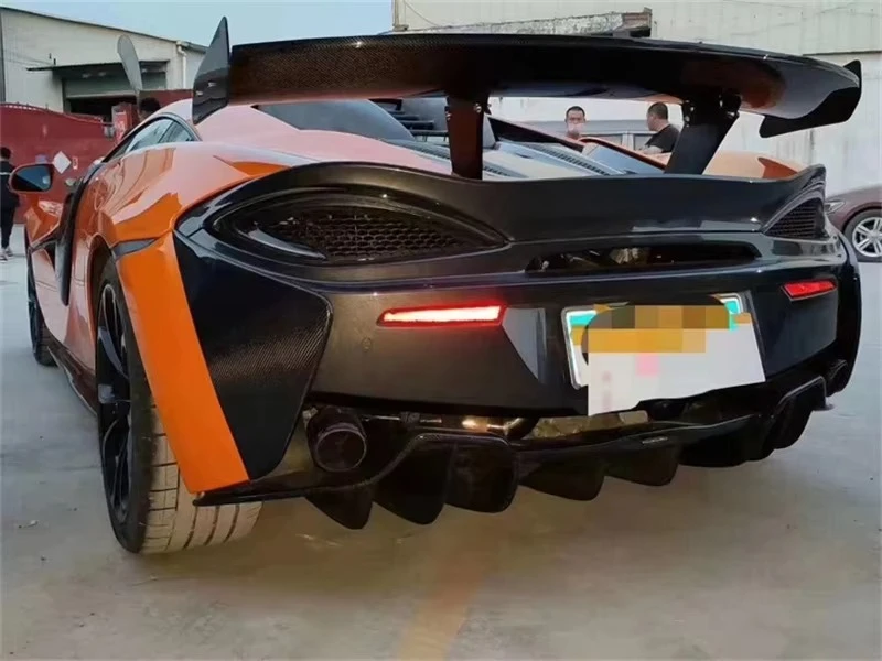 A-style Carbon Fiber Rear Fender Body Kit for 570s 570GT 540c Rear Spoiler Body Kit 5
