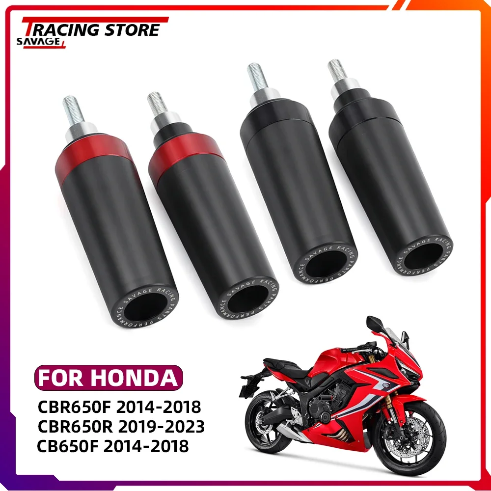 

2023 For HONDA CB650F CBR650R CBR650F Frame Sliders Crash Protector CB CBR 650F 650R Shock Protection Motorcycle Accessories