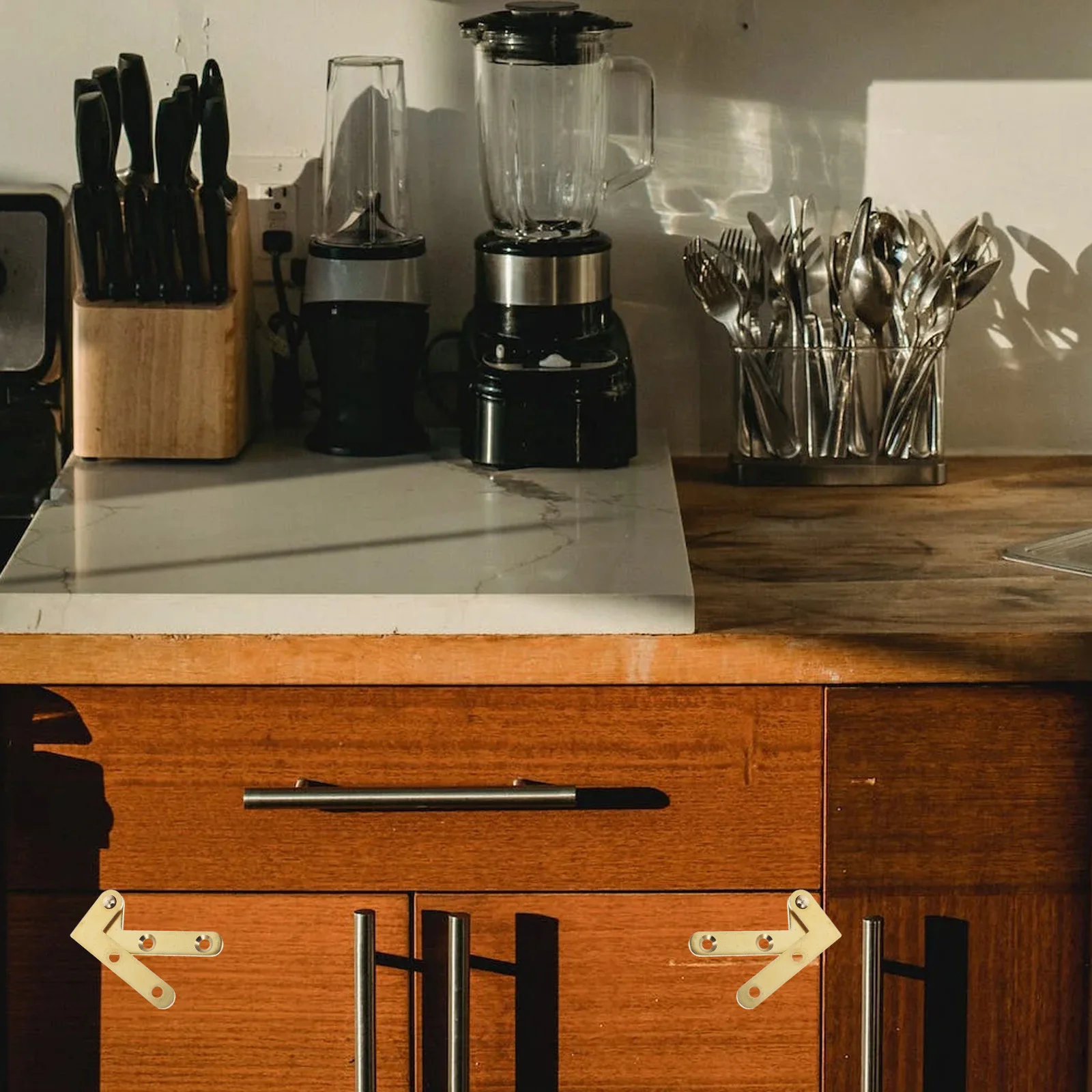 

4Sets 360 Degree Rotatable Door Pivot Hinge for Attic Ladder Secret Doors Smooth Surface Strong Durability Pivot Hinge