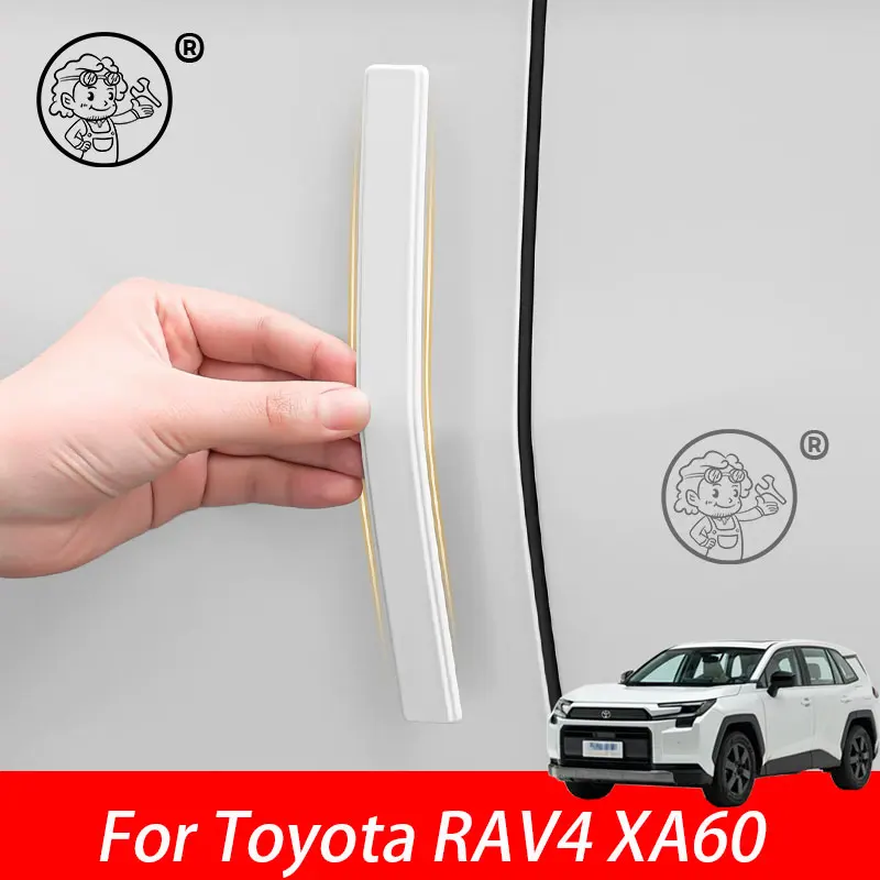 

For Toyota RAV4 XA60 2026 Car Door Anti-Collision Strip Door Protective Sticker Scratch Resistance car Accessories