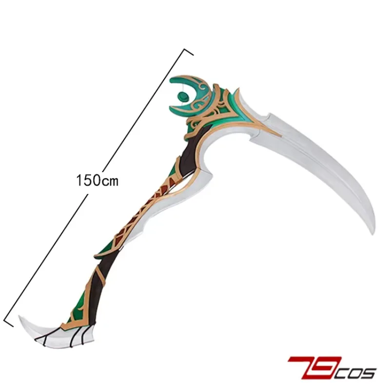 

Elune Scythe Cosplay Props Halloween Christmas Fancy Party Costumes Accessories
