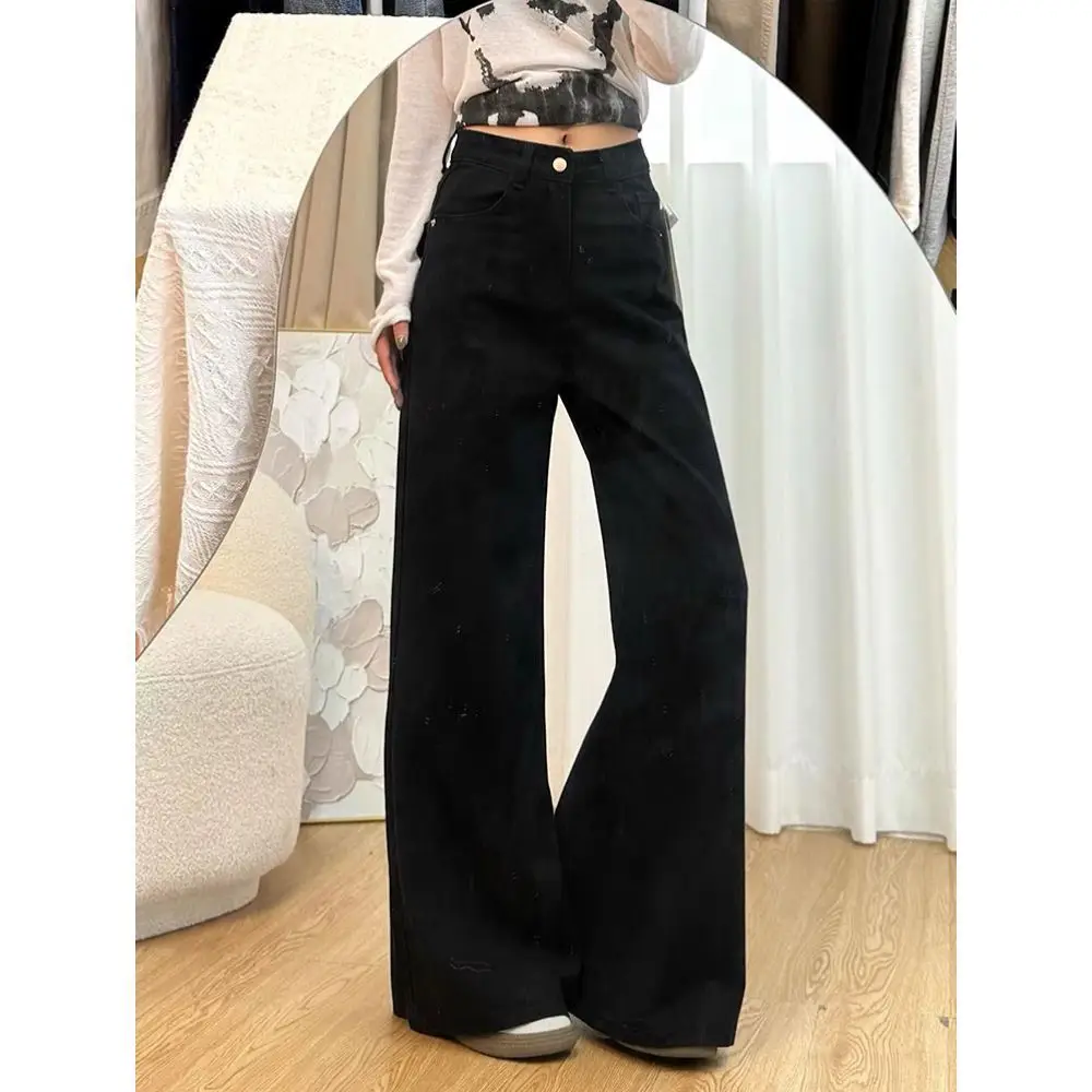 

Cargo Jeans For Woman Denim Clothes Women Office Work Business Formal Ladies Female Trousers Fashion Comfortable Elegant Chic