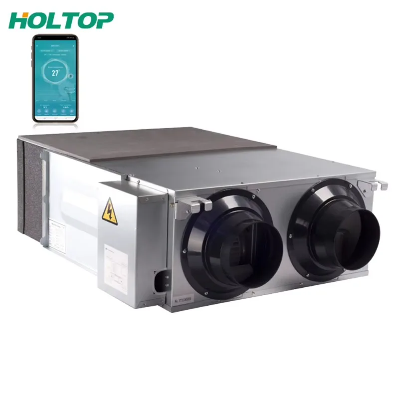 OEM ODM XHBQ-D2.5DCTPA Energy Recovery Ventilation Recuperator System