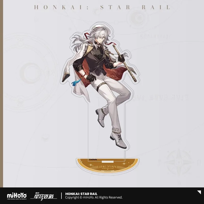 [حقيقي] لعبة miHoYo Honkai Star Rail سلسلة حية أكريليك ستاندي الأحد كاستوريس Acheron زخرفة كرتونية هدايا عيد الميلاد