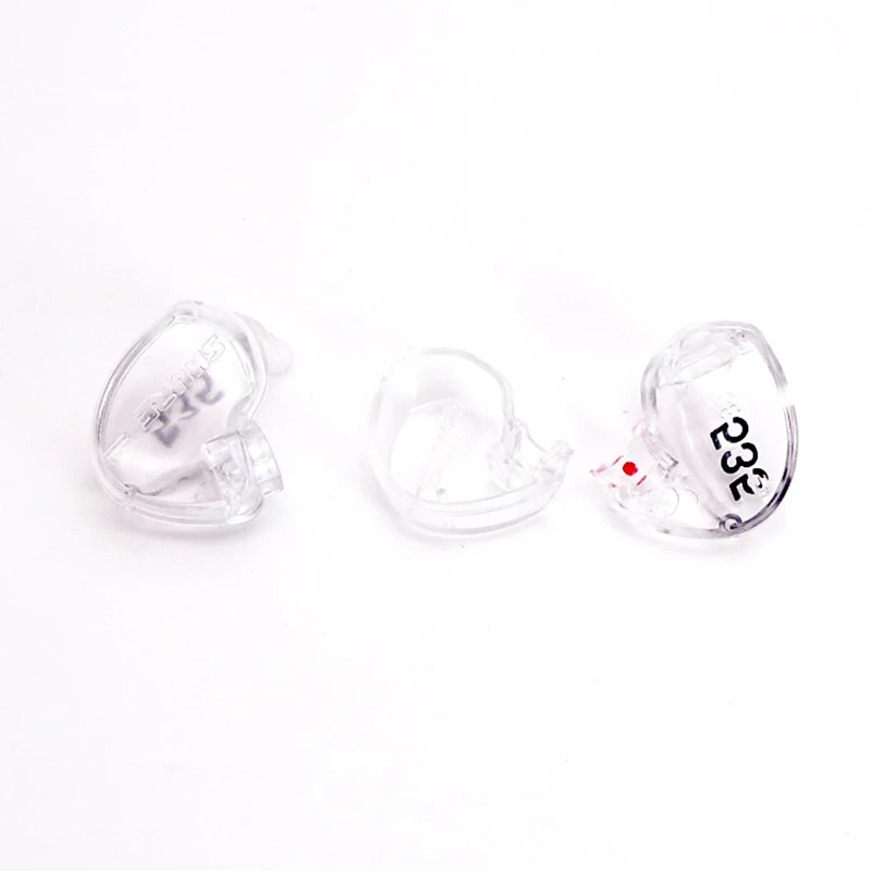 Transparent Earphones Shell Case for Shure SE535 Earphones Shell Replacement BA Drivers Shell Housing