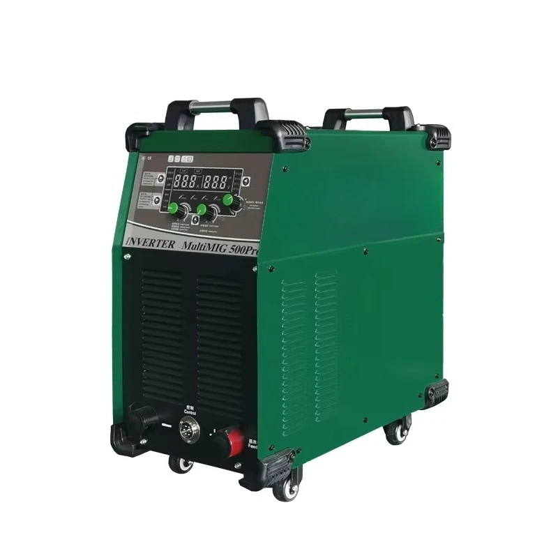 Water Cooled Dual Pulse 500A MIG Welder High Current Industrial CO2 Gas Shielded Welding Equipment