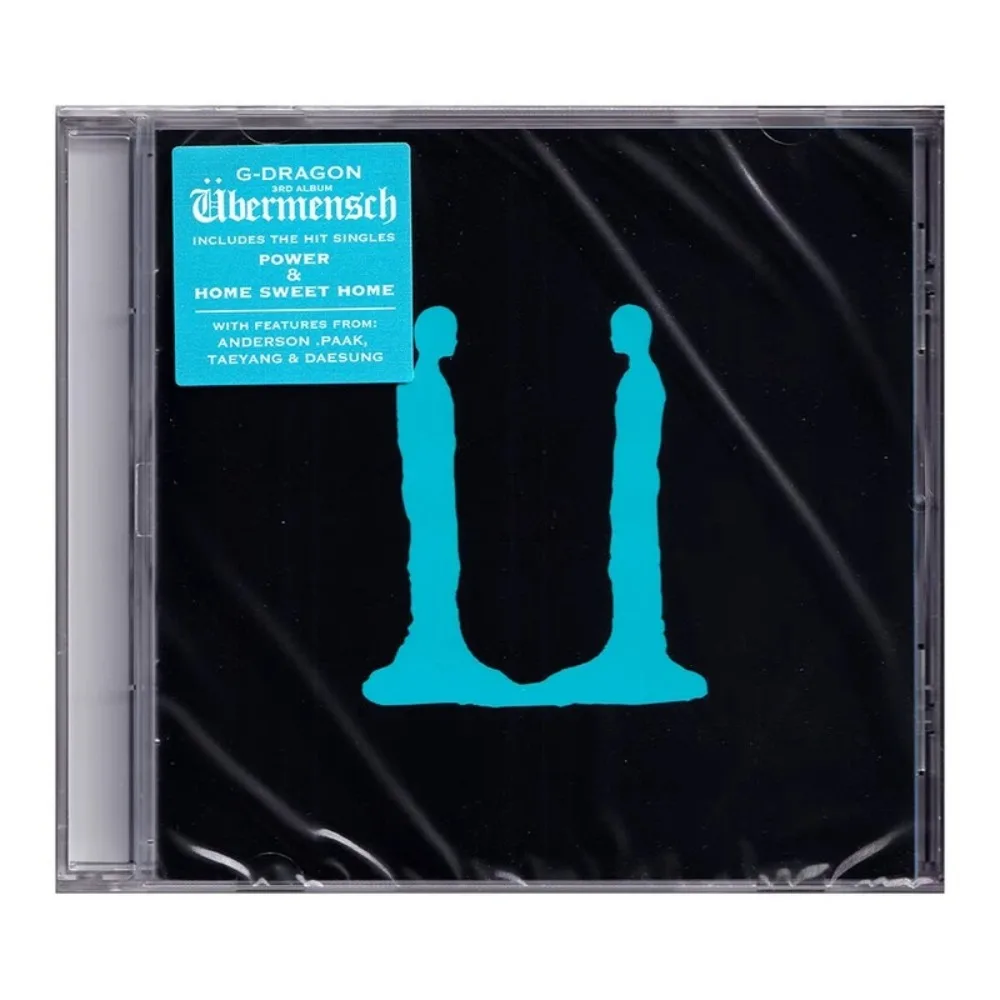 G-Dragon (Kwon Ji-yong) Ubermensch Blue CD - ألبوم K-Pop الجريء بنمط فريد للمعجبين والمجموعة