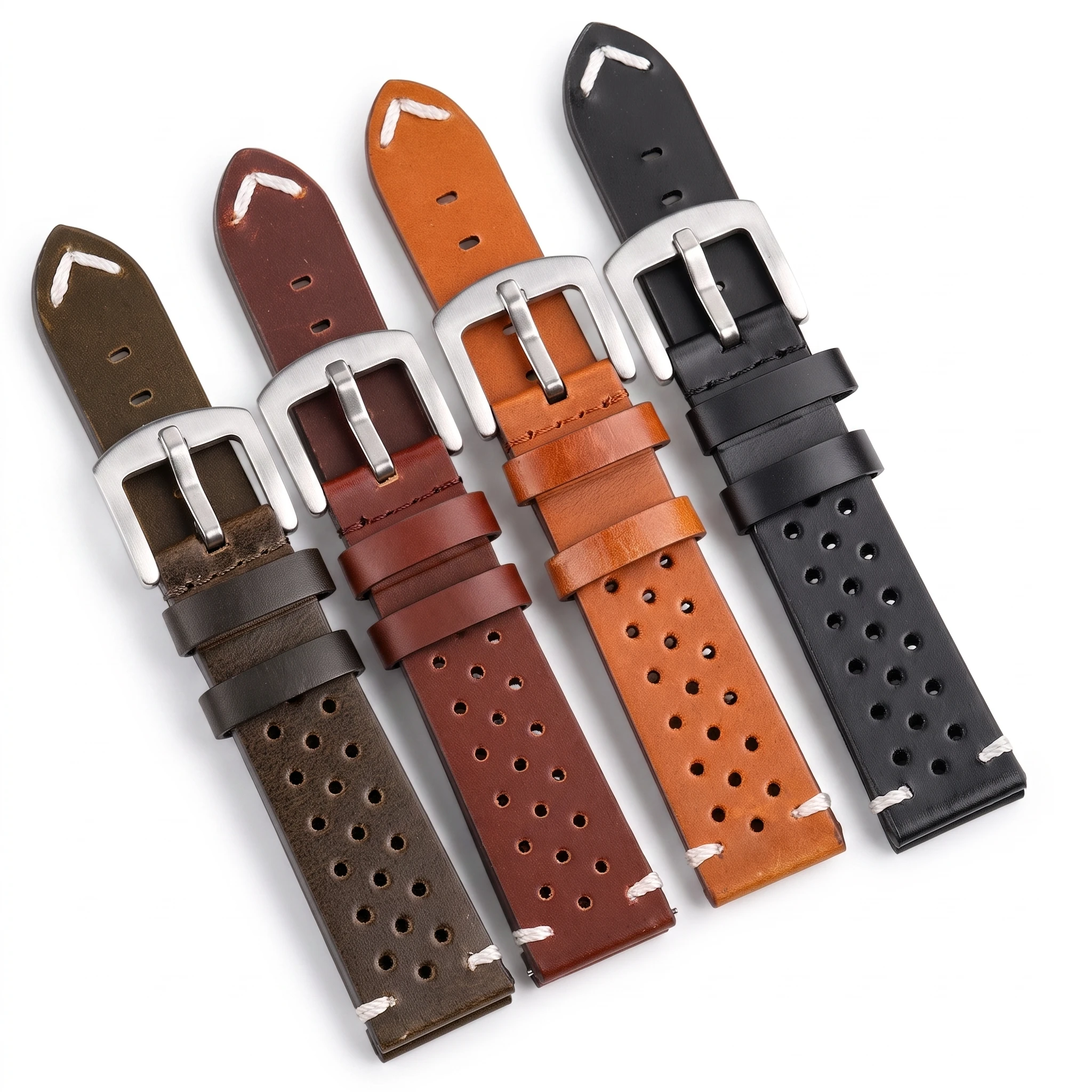 Breathable Genuine Leather Qui - Nato Strap Nylon recension och pris