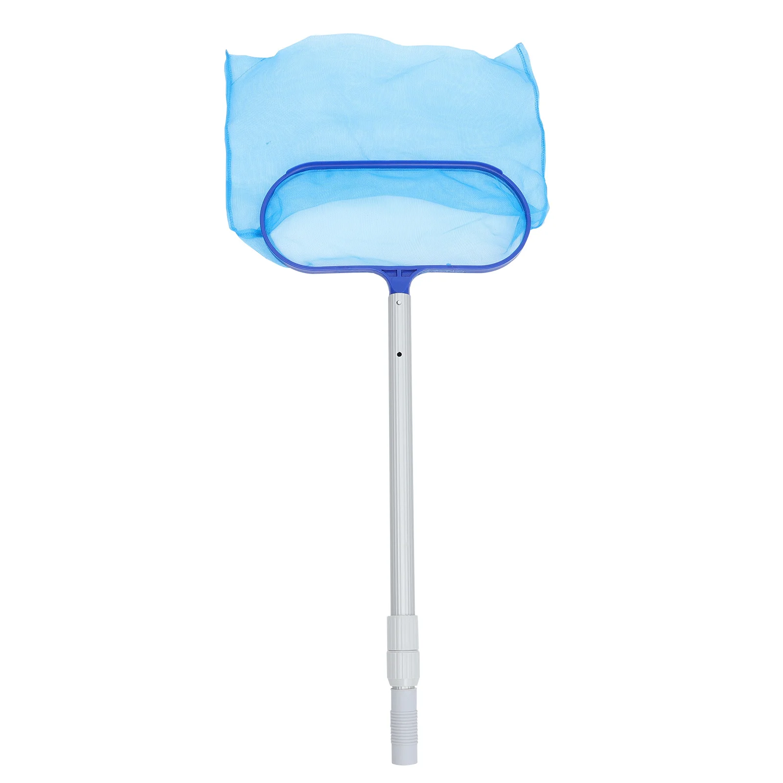 1Set Swimming Pool Cleaner Net Blue Heavy Duty Pond Scoop Tool Fine Mesh for Easy Debris Fish Low Effort Maintenance
