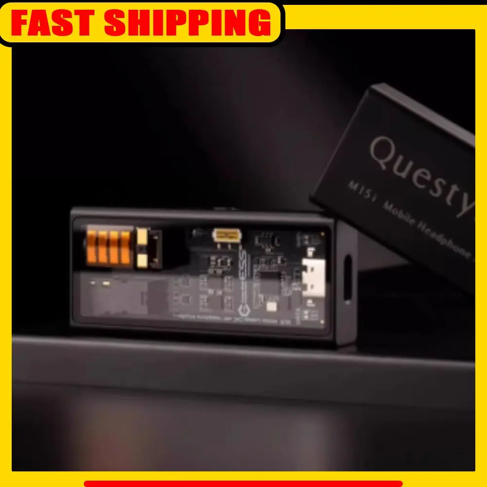 

Усилитель для наушников Questyle M15i с чипом ES9281AC, USB DAC/AMP, прецизионное питание TOREX, Hi-Res 32-бит/768 кГц PCM, индивидуальный подарок