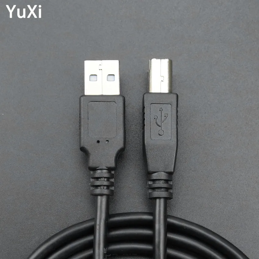 

YuXi Print Cable Type A to B USB 2.0 Male to Male Printer Cable For Camera Epson HP Canon Printer usb2.0 to Printer Plug Cable