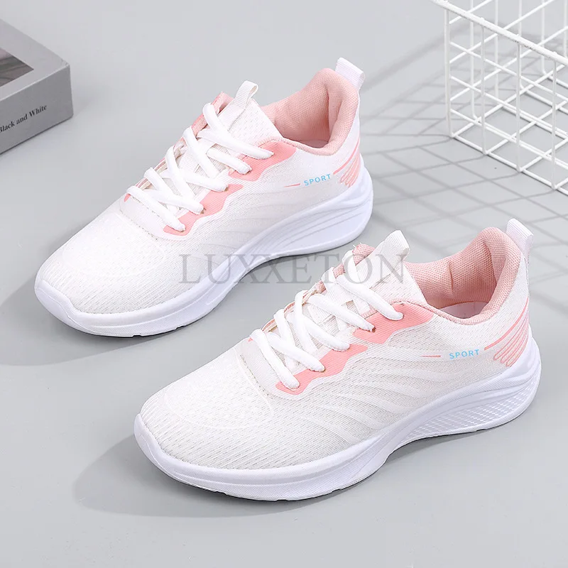 Breathable Mesh Surface Lightweight and Versatile Casual Running Shoes Comfortable Soft Fashionable Outdoor Sports Shoes