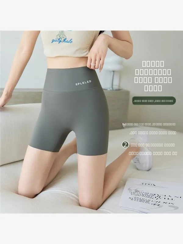 

Летние тонкие спортивные шорты для женщин: модные универсальные брюки для велоспорта, йоги и фитнеса с эффектом утяжки живота