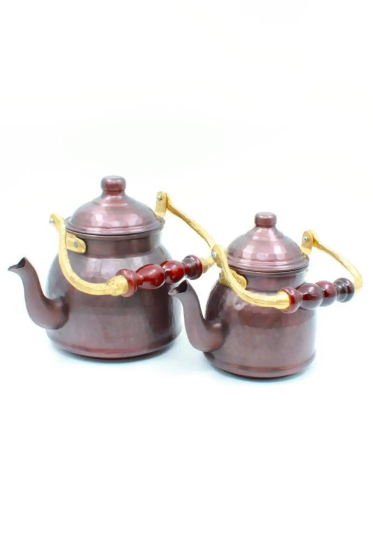 DOLBOVI, authentic copper teapot Set usten handle custom production Cooper Tea Pots Handmade