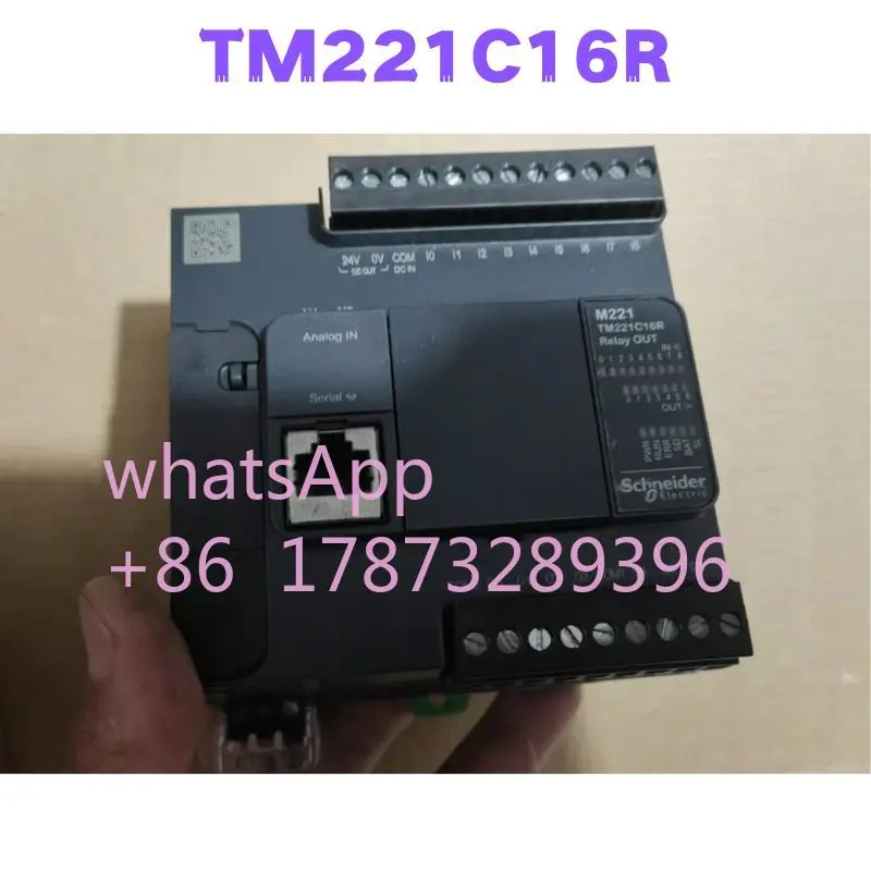 

Second-hand TM221C16R PLC Tested OK